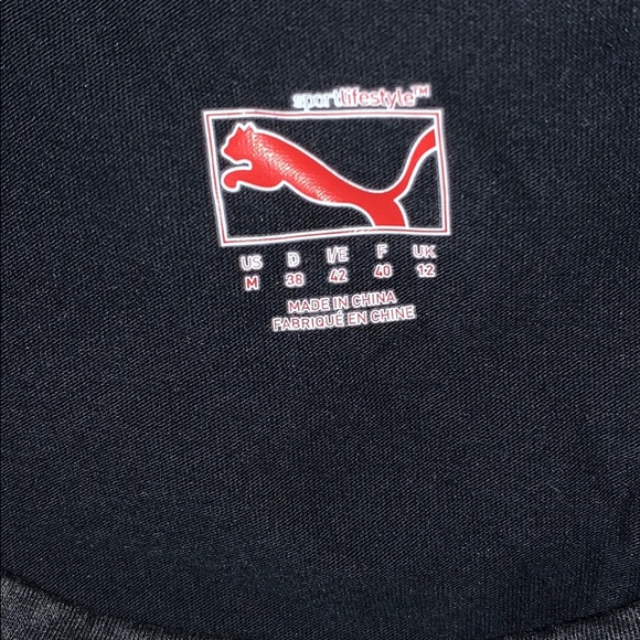 Puma cropped workout shirt - Picture 3 of 3